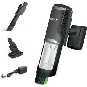 imageShark WANDVAC Power PET Cordless Hand Vac UltraLightweight ampamp Portable with Powerful Suction ampamp Boost Mode New FurFins Tool ampamp Duster Crevice Tool Designed for Car ampamp Pet Homes White WV410WHPowerBoost