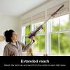 imageShark POWERDETECT UltraLight Corded Stick Vacuum with DuoClean Technology SelfCleaning Brushroll for No Hair Wrap AntiAllergen Complete Seal and Odor Neutralizer Technology Purple HZ4001AMZPowerDetect w Precision Duster