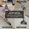 imageShark StainStriker HairPro Portable Carpet Upholstery ampamp Area Rug Cleaner SelfCleaning Stain Hair ampamp Odor Remover Perfect for Pets ampamp Car Interiors 3 Tools ampamp Pet Cleaning Solution Teal PX253BRNStainStriker  Chemical  Tool