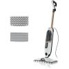 imageShark SteamSpot Steam Mop with Steam Blaster Technology 3 Steam Modes 2 Washable Pads XL Removable Water Tank Lightweight Steam Cleaner for sealed Hard Floors Hardwood Tile Laminate S2001Steam Blast New 2025