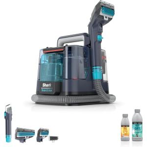 imageShark StainStriker Portable Carpet Upholstery ampamp Area Rug Cleaner XL Tool ampamp SelfCleaning Stain ampamp Odor Remover Perfect for Car Interior 3 Cleaning Tools ampamp Cleaning Solution Royal Purple PX225BRN