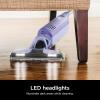 imageShark VACMOP Pro Cordless Hard Floor Cleaner Vacuum and Spray Mop Powerful Suction Lightweight LED Headlights Includes 4 Disposable Pads 12oz Multisurface Cleaning Solution Lavender VM252PLLavender  4 Pads