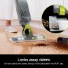 imageShark VACMOP Pro Cordless Hard Floor Cleaner Vacuum and Spray Mop Powerful Suction Lightweight LED Headlights Includes 4 Disposable Pads 12oz Multisurface Cleaning Solution Lavender VM252PLGray  4 Pads