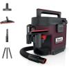imageShark MessMaster Portable Wet Dry Vacuum 1 Gallon Capacity True Grip Accessory Suite Corded Perfect for Pets ampamp Cars UltraPowerful Suction for Tough Wet ampamp Dry Messes Burgundy UV105MessMaster Premium