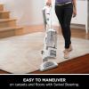 imageShark NV358 Navigator LiftAway Professional Bagless Upright Vacuum Cleaner HEPA Filter Powerful ampamp Lightweight Clean Carpet Hard Floor ampamp Above Floor Crevice Tool Dusting ampamp Pet Power Brush White