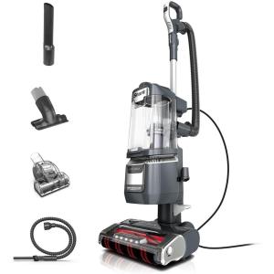 imageShark Rotator Pet Pro LiftAway ADV Upright Vacuum with HEPA Filter DuoClean PowerFins HairPro and Odor Neutralizer Technology Pet Hair Pickup For Carpets ampamp Hardfloors Dark Grey LA555
