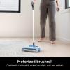 imageShark Rechargeable Floor Sweeper Motorized Brushroll Compact Swivel Design EasyEmpty Dust Cup 10quot Cleaning Path Powerful Debris Dust ampamp Pet Hair Pickup for All Floor Types Blue V2700Z