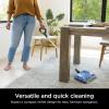 imageShark Rechargeable Floor Sweeper Motorized Brushroll Compact Swivel Design EasyEmpty Dust Cup 10quot Cleaning Path Powerful Debris Dust ampamp Pet Hair Pickup for All Floor Types Blue V2700Z