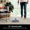 imageShark Rechargeable Floor Sweeper Motorized Brushroll Compact Swivel Design EasyEmpty Dust Cup 10quot Cleaning Path Powerful Debris Dust ampamp Pet Hair Pickup for All Floor Types Blue V2700Z
