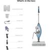 imageShark LiftAway 5in1 Steam Mop with Detachable Handheld Steam Cleaner for Whole Home Cleaning including Sealed Hard Floors Kitchens Bathrooms Upholstery Cars Grout ampamp more Blueberry S3972BRNSteam LiftAway Premium