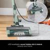 imageShark Detect Ultralight Corded Stick Vacuum with Direction Detect and SelfCleaning Brushroll Powerful Hair Pickup UltraLightweight Crevice ampamp Upholstery Tool Included Evergreen HZ752