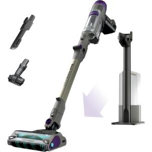 imageShark PowerDetect Cordless Stick Vacuum Powerful Suction HEPA Filtration Carpet ampamp Hard Floor Portable Stick Vacuum for Pet Hair Java Ice Blue IP1255PowerDetect w AutoEmpty Essential