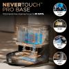 imageShark Robot Vacuum ampamp Mop Combo PowerDetect NeverTouch Pro SelfEmptying SelfRefill with SelfClean Pad Wash ampamp Dry 60Day Debris Capacity 30Day Refill Tank 5 Technologies Black AV2800ZEBKWetDry AutoRefillSelfCleanBlack