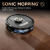 imageShark Robot Vacuum ampamp Mop Combo PowerDetect NeverTouch Pro SelfEmptying SelfRefill with SelfClean Pad Wash ampamp Dry 60Day Debris Capacity 30Day Refill Tank 5 Technologies Black AV2800ZEBKWetDry AutoRefillSelfCleanBlack