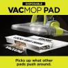 imageShark VACMOP Disposable Hard Floor Pad Refills Compatible with VM252 ampamp VM180 NoTouch Disposal for use on All Sealed Floors  Stone Hardwood Laminate ampamp Tile 32 Count Total VMP3230 Hard Floor Pads