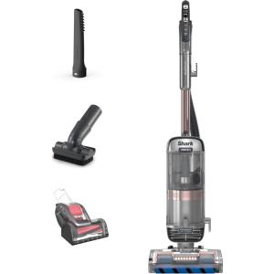imageShark Detect Pro Speed LiftAway ADV Bagless Upright Vacuum with DuoClean Detect AntiAllergen LiftAway and Odor Neutralizer Technology LA742DuoClean PowerFin Rose Gold
