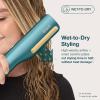 image:imageShark SilkiPro Straight  WettoDry Straightener  Rapid Blow Dryer  3 Interchangeable Combs  UltraFast Drying  No Heat Damage  for All Hair Types  Rose Petal  HT400PKPlum Satin