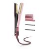 image:imageShark SilkiPro Straight  WettoDry Straightener  Rapid Blow Dryer  3 Interchangeable Combs  UltraFast Drying  No Heat Damage  for All Hair Types  Rose Petal  HT400PKPlum Satin
