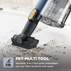 image:imageShark Cordless Pet Cordless Lightweight Stick Vacuum Cleaner Self Cleaning Brushroll 40 Min Runtime Removable Handheld XL Dust Cup Moonlight Blue IY143H