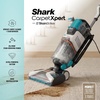 image:imageShark CarpetForce Ultra Upright Carpet Cleaner with HairPro PowerFins Brushroll Two Cleaning Modes Deep Clean Ultra Solution Powerful Stain and Odor Removal Copper EX551StainStriker