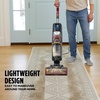 image:imageShark CarpetForce Ultra Upright Carpet Cleaner with HairPro PowerFins Brushroll Two Cleaning Modes Deep Clean Ultra Solution Powerful Stain and Odor Removal Copper EX551HairPro