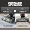 image:imageShark CarpetForce Ultra Upright Carpet Cleaner with HairPro PowerFins Brushroll Two Cleaning Modes Deep Clean Ultra Solution Powerful Stain and Odor Removal Copper EX551HairPro  StainStriker  7 Tool