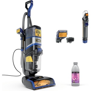 image:imageShark CarpetForce Ultra Upright Carpet Cleaner with HairPro PowerFins Brushroll Two Cleaning Modes Deep Clean Ultra Solution Powerful Stain and Odor Removal Copper EX551HairPro  Spot  Stain