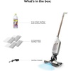 image:imageShark VACMOP Reveal Cordless Hard Floor Cleaner Vacuum amp Spray Mop Powerful Suction Lightweight Illumination Light 4 Disposable Pads 12oz Pet MultiSurface Cleaning Solution Blue VM401BLVacmop Reveal  4 Pads Ivory