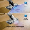 image:imageShark VACMOP Reveal Cordless Hard Floor Cleaner Vacuum amp Spray Mop Powerful Suction Lightweight Illumination Light 4 Disposable Pads 12oz Pet MultiSurface Cleaning Solution Blue VM401BLVacmop Reveal  4 Pads Ivory