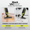 image:imageShark VACMOP Reveal Cordless Hard Floor Cleaner Vacuum amp Spray Mop Powerful Suction Lightweight Illumination Light 4 Disposable Pads 12oz Pet MultiSurface Cleaning Solution Blue VM401BLGray  2 Pads
