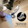 image:imageShark VACMOP Reveal Cordless Hard Floor Cleaner Vacuum amp Spray Mop Powerful Suction Lightweight Illumination Light 4 Disposable Pads 12oz Pet MultiSurface Cleaning Solution Blue VM401BLVacmop Reveal  4 Pads Ivory
