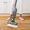 image:imageShark VACMOP Reveal Cordless Hard Floor Cleaner Vacuum amp Spray Mop Powerful Suction Lightweight Illumination Light 4 Disposable Pads 12oz Pet MultiSurface Cleaning Solution Blue VM401BLGray  4 Pads