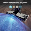 image:imageShark VACMOP Reveal Cordless Hard Floor Cleaner Vacuum amp Spray Mop Powerful Suction Lightweight Illumination Light 4 Disposable Pads 12oz Pet MultiSurface Cleaning Solution Blue VM401BLVacmop Reveal  4 Pads Ivory