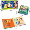 imageBaby Bath Books Nontoxic Fabric Soft Baby Cloth Books Early Education Toys Waterproof Baby Books for Toddler Infants Perfect Shower Toys Kids Bath Toys Birthday Gift Pack of 812PCS