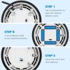 imageHover Soccer Ball Boy Toy Air Power Floating Hover Soccer with LED Light ampamp Soft Foam Bumper Kids Training Soccer Ball Indoor Outdoor Game Birthday Gifts for Age 3 4 5 6 7 810 Years Old Boys GirlsBlue
