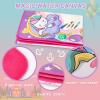 imageWater Doodle Mat  Kids Painting Writing Color Doodle Drawing Mat Toy Bring Magic Pens Educational Toys for Age 2 3 4 5 6 7 Year Old Girls Boys Age Toddler GiftPink