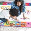 imageWater Doodle Mat  Kids Painting Writing Doodle Toy Board  Color Doodle Drawing Mat Bring Magic Pens Educational Toys for Age 3 4 5 6 7 8 9 10 11 12 Year Old Girls Boys Age Toddler Gift PinkPink