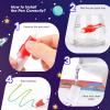 imageWater Doodle Mat  Kids Painting Writing Doodle Toy Board  Color Doodle Drawing Mat Bring Magic Pens Educational Toys for Age 3 4 5 6 7 8 9 10 11 12 Year Old Girls Boys Age Toddler Gift PinkPurple