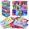imageBaby Bath Books Nontoxic Fabric Soft Baby Cloth Books Early Education Toys Waterproof Baby Books for Toddler Infants Perfect Shower Toys Kids Bath Toys Birthday Gift Pack of 812PCS