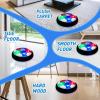 imageLED Hover Soccer Ball Boy Toys Air Power Kids Training Ball Playing Football Indoor Outdoor Game Birthday Gifts for Age 3 4 5 6 7 810 Years Old Boys Girls  Soccer 2PCS BlackBlueblue