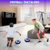 imageLED Hover Soccer Ball Boy Toys Air Power Kids Training Ball Playing Football Indoor Outdoor Game Birthday Gifts for Age 3 4 5 6 7 810 Years Old Boys Girls  Soccer 2PCS BlackBlueblue
