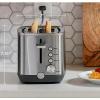 imageGE 2 Slice Stainless Steel Toaster Extra Wide Slots for Toasting Bagels Breads Waffles ampamp More 7 Adjustable Shade Settings Removable Crumb Tray Countertop Kitchen Essentials 850 Watts2Slice