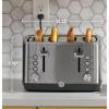imageGE 2 Slice Stainless Steel Toaster Extra Wide Slots for Toasting Bagels Breads Waffles ampamp More 7 Adjustable Shade Settings Removable Crumb Tray Countertop Kitchen Essentials 850 Watts4Slice