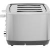 imageGE 2 Slice Stainless Steel Toaster Extra Wide Slots for Toasting Bagels Breads Waffles ampamp More 7 Adjustable Shade Settings Removable Crumb Tray Countertop Kitchen Essentials 850 Watts4Slice