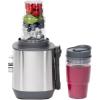imageGE 5Speed Blender  2 16 Ounce Blender Cups  Kitchen Essentials Blender for Shakes Smoothies ampamp More  Large 64 oz Tritan Jar 810 Servings  Stainless Steel Blades ampamp Exterior Finish  1000 WattsBlender with Personal Cups