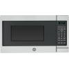 imageGE Countertop Microwave Oven Compact 07 Cubic Ft 700watt Capacity 6 Auto Cooking Settings Kitchen Essentials for the Countertop Dorm Room or Apartment Stainless SteelStainless Steel