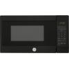 imageGE Countertop Microwave Oven Compact 07 Cubic Ft 700watt Capacity 6 Auto Cooking Settings Kitchen Essentials for the Countertop Dorm Room or Apartment Stainless SteelBlack