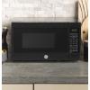 imageGE Countertop Microwave Oven Compact 07 Cubic Ft 700watt Capacity 6 Auto Cooking Settings Kitchen Essentials for the Countertop Dorm Room or Apartment Stainless SteelBlack