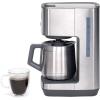 imageGE Drip Coffee Maker With Timer  10Cup Thermal Carafe Pot Keeps Coffee Warm for 2 Hours  Adjustable Brew Strength  Wide Shower Head for Maximum Flavor  Kitchen Essentials  Stainless SteelOld Thermal Carafe