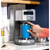 imageGE Drip Coffee Maker With Timer  10Cup Thermal Carafe Pot Keeps Coffee Warm for 2 Hours  Adjustable Brew Strength  Wide Shower Head for Maximum Flavor  Kitchen Essentials  Stainless SteelNew Thermal Carafe